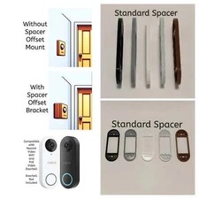 Reolink Video Doorbell PoE WiFi Compatible Spacer Offset Mount