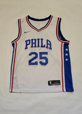 Nike Philadelphia 76'ers Ben Simmons 25 White Jersey. Size 50 Medium. Swingman.