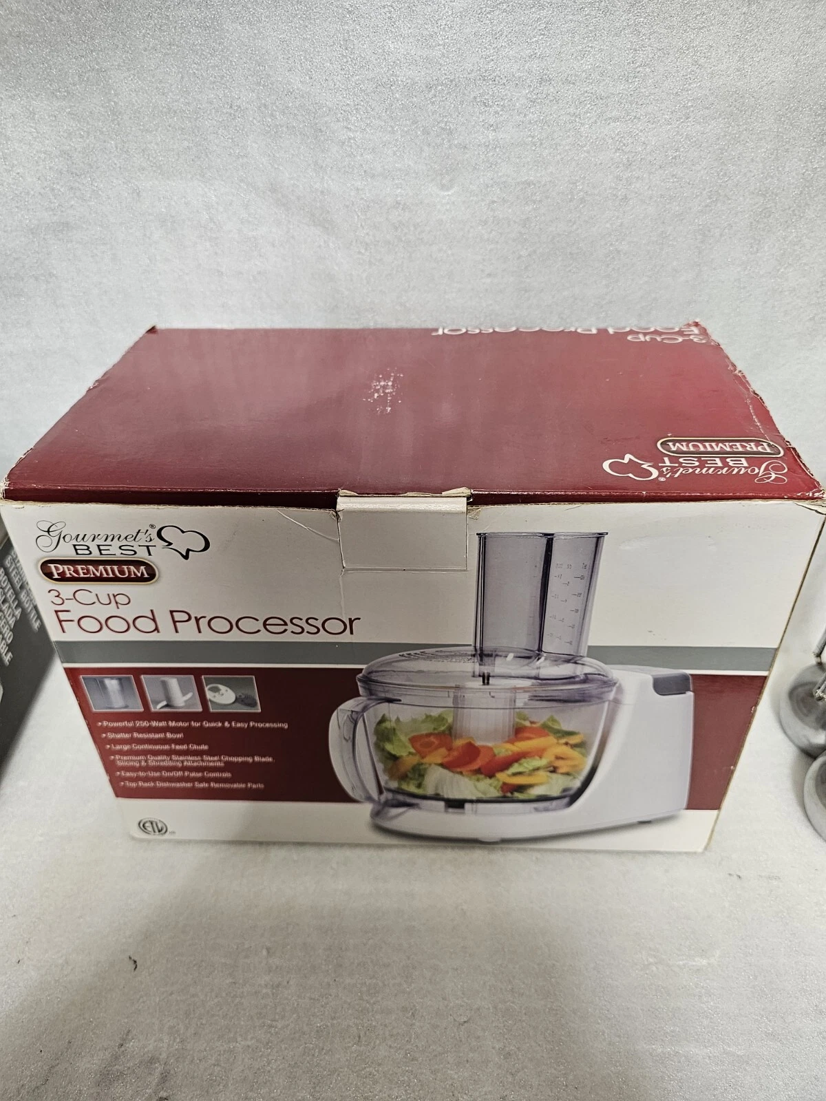 Gourmet's Best Premium 3 Cup Food Processor
Opens in a new window or tab