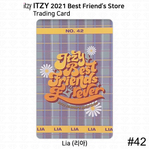 ITZY 2021 Best Friend's Store Official MD Trading Card Photocard & Sticker KPOP - Picture 49 of 117
