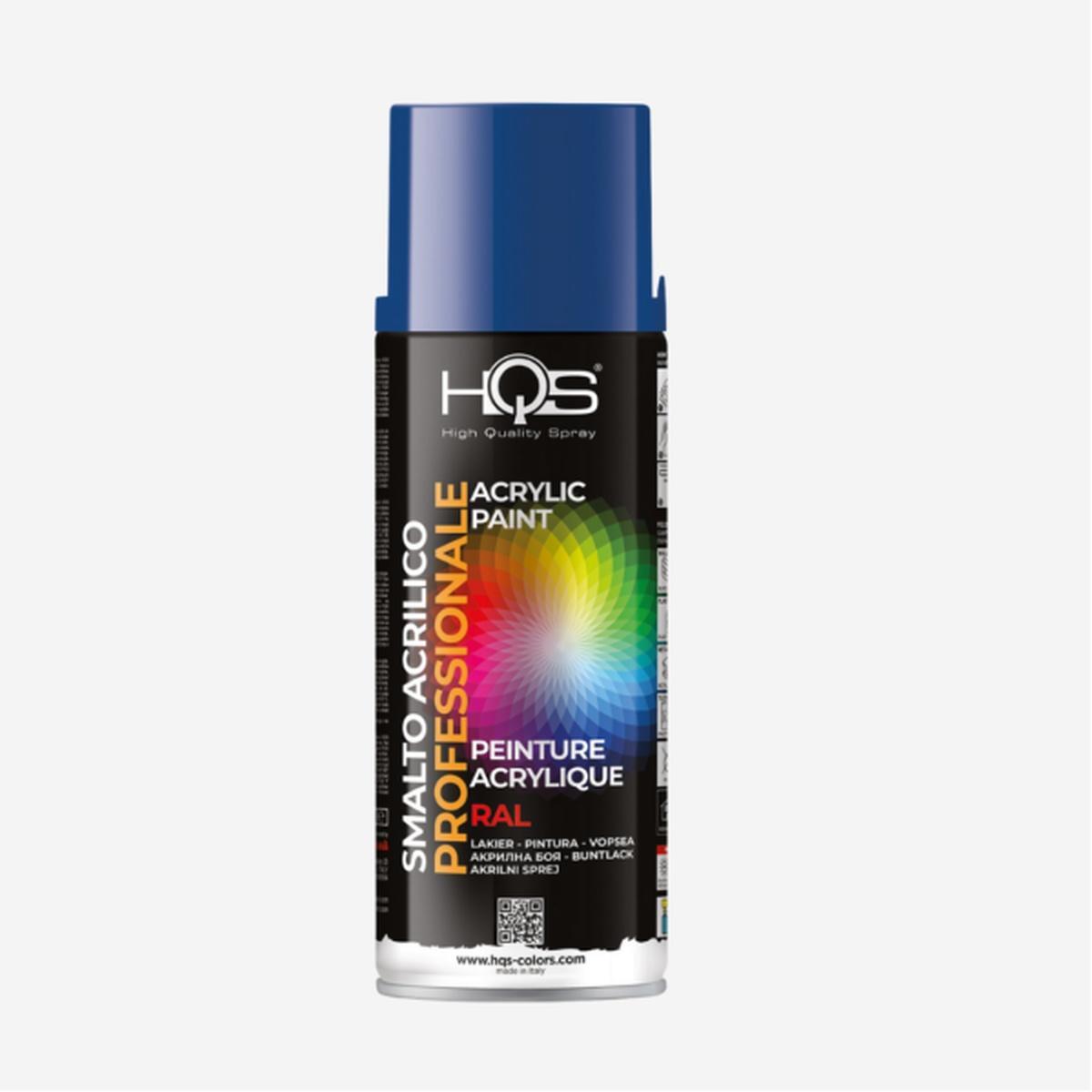 HQS COLORS VERNICE SPRAY RAL 5010 BLU GENZIANA 400 ML