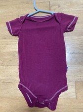 Kickee Pants KICKY Baby Girl Short Sleeve Bodysuit Orchid Purple 3-6 Months