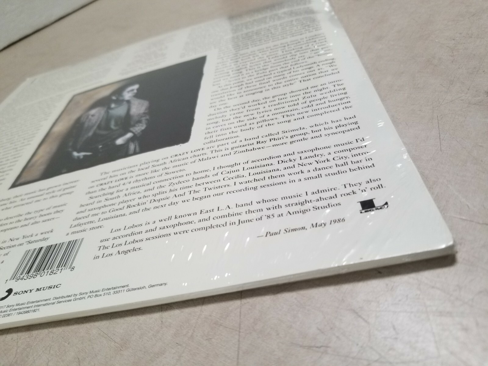 素敵な Vinyl 新品未開封 New Vinyl Clear Import Graceland Simon Paul Lp 即決 海外 Album 海外商品購入代行