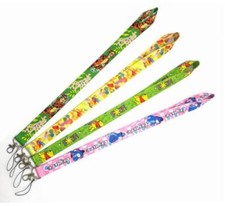 Lot Cartoon Mixed Lanyard Key chain Phone Card Badge Holder R15