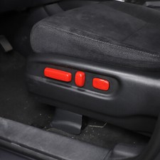 Cubierta de ajuste de asiento rojo cubierta interior accesorios para Honda Pilot 16-22
