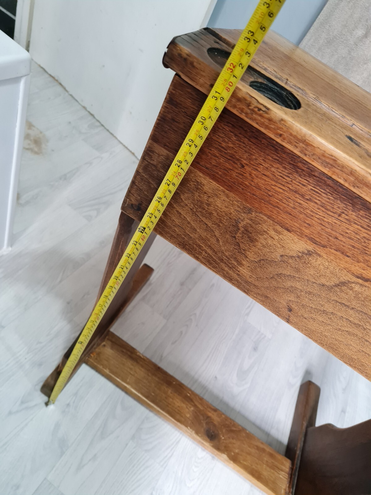 antique school desk eBay