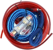 Car Power Amplifier Cable Kit 1500W With Fuse Holder For Vehicle Sound System
