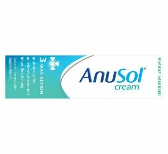 Anusol 23g - 3 Way Action - Hemorrhoids Piles Anal Itching Treatment