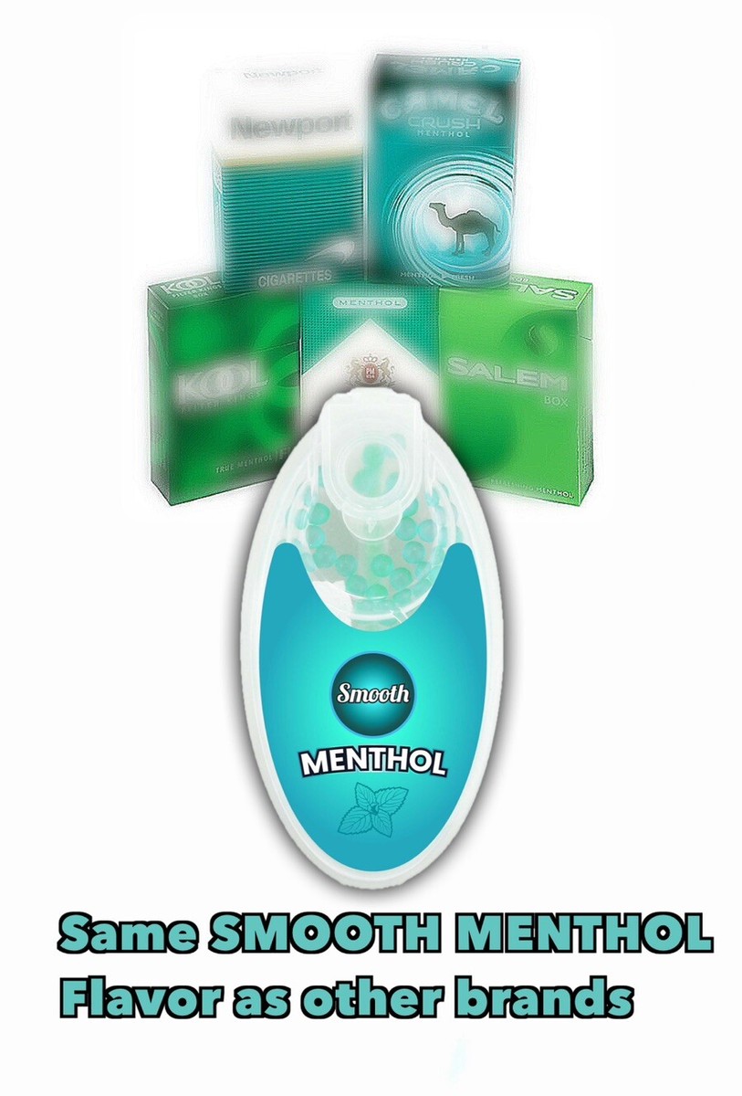 menthol ball cigarettes 100 Cigarette Balls Menthol Aroma Balls Smooth Menthol Flavour Balls C Simply Menthol Menthol Ball Cigarettes - Pop