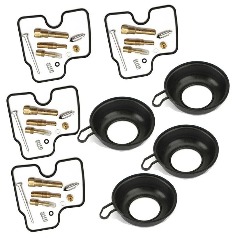 4X For Honda CB400 NC31 CBR400RR NC29 CB400SF Carburetor repair kit Diaphragm Foto 3 de 3