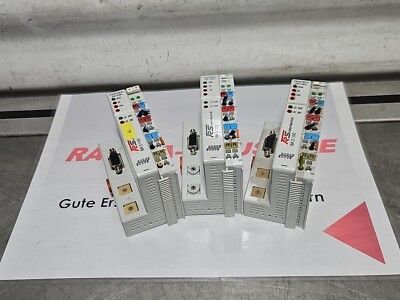 PAKET 3x BK3100 BECKHOFF / TR Systemtechnik used s.Bild TRS BK 3100 3er PACK!!!