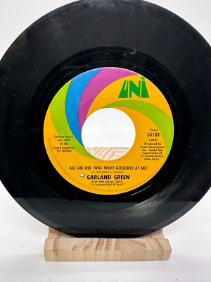 GARLAND GREEN All She Did / Don't Think That I'm A Violent UNI 55188 45 7'' VINYL