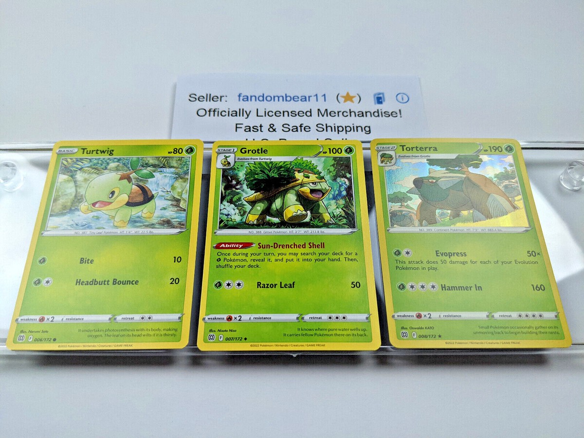 Turtwig,Grotle,Torterra Evolution -FAN ART - POKÉMON FIGURINE -POKEMON· STL File for ·Cults