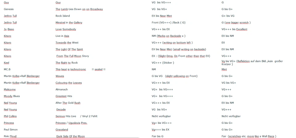 59x Schallplattensammlung LP Vinyl  Rock Pop Hip Hop Soul etc. - Bild 3 von 4