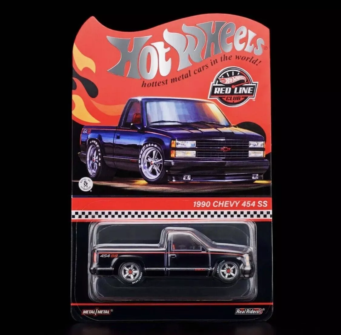 2022 Hot Wheels RLC Exclusive 1990 Chevy 454 SS 454SS Black RAT