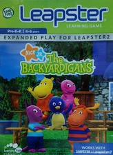 The BACKYARDIGANS ~ LeapFrog Leapster Learning Game. 4 to 6 YEARS (Pre-K to K).