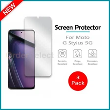 3PCS Screen Protector for Motorola Moto G Stylus 5G 2024