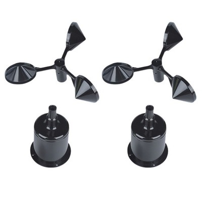 2 Pcs Windrichtungsanzeiger Windstärkemesser Windanzeiger Anemometer