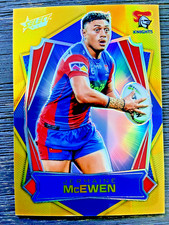 2026 NRL SELECT 'LUMINOUS' TRADING CARD - JERMAINE McEWEN/KNIGHTS
