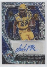 2021 Panini Prizm Draft Picks Circles Isaiah McKoy #DPA-IMC Auto 4r3