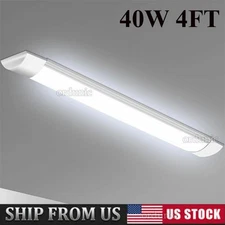 1 PACK 4FT LED SHOP LIGHT 6000K Daylight Fixture LED Ceiling Lights Garage Lamp