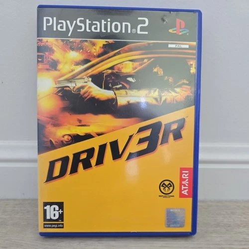 DRIV3R DRIVER 3 | SONY PS2 GAME [PREOWNED] + MANUAL | AU SELLER | PAL
