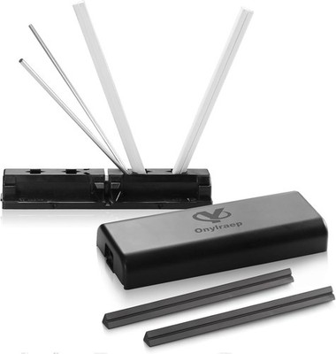 Tri-angle sharpener, Tri Angle System for Pocket Knife, Recurve and Tanto Blades