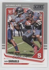 2018 Score Rookies Scorecard Jaylen Samuels #437 m5e