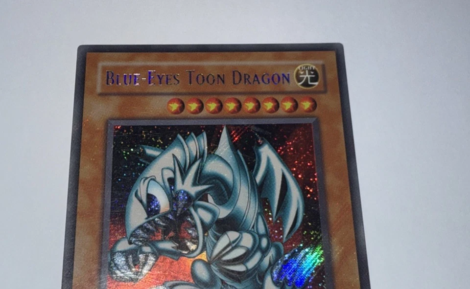 Yugioh Blue-Eyes Toon Dragon MRL-E000 Secret Rare 1st Edition (LP) - Image 2 of 4