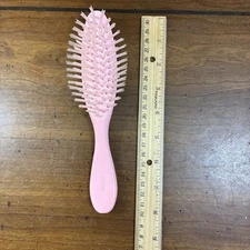 Vintage NEW Avon Flair brush Pink with clear bristles