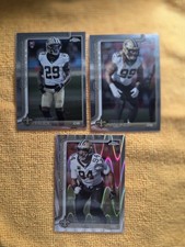 Cameron Jordan RayWave Refractor Chase Young Quincy Riley New Orleans Saints