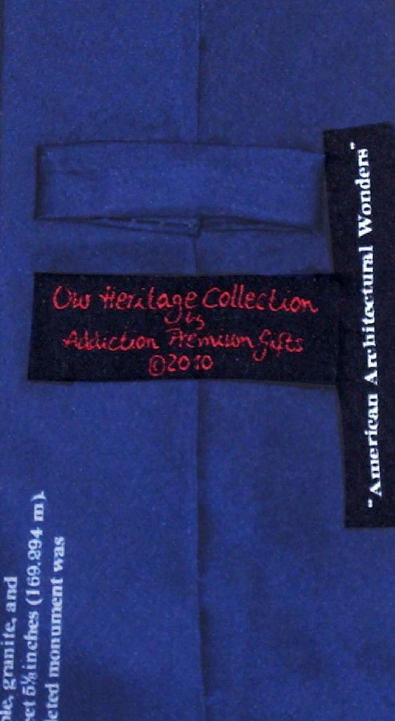 Washington Monument Neck Tie for Men