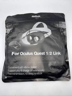 Meta Quest Link Cable - Virtual Reality Headset Cable for Quest - 16FT (5M)