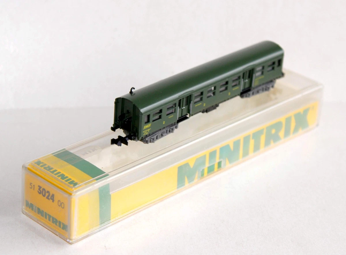 Voiture Voyageurs SNCF A3B5 - Roco 02265C - Échelle N (1/160) - Époque 3 - Occasion