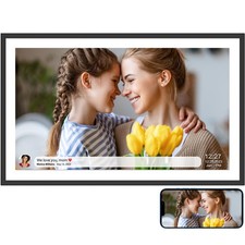 SSAWIFIFRAME Digital Picture Frame,32GB FHD IPS Touch Screen,Large 15.6 inch ...