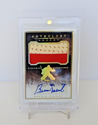 Bernie Parent Anthology Patch Jersey Auto Ser #d /5 Flyers -BEST OFFERS WELCOME-