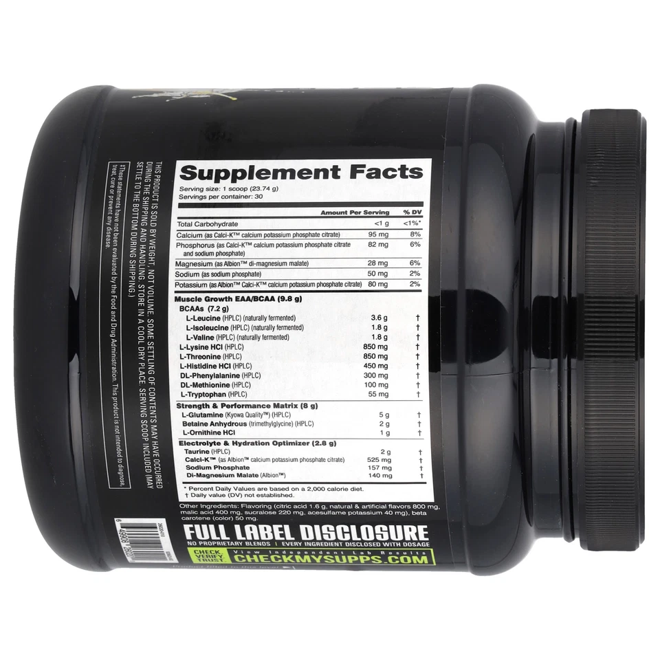 Intra Blast, Intra Workout Amino Fuel, Passion Fruit, 1.6 lb (712 g) - Image 2 of 2