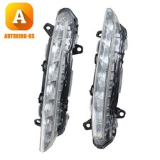 Left Right Fog Lights Daytime Running Lamps For Mercedes-benz Cls550 2012-2013