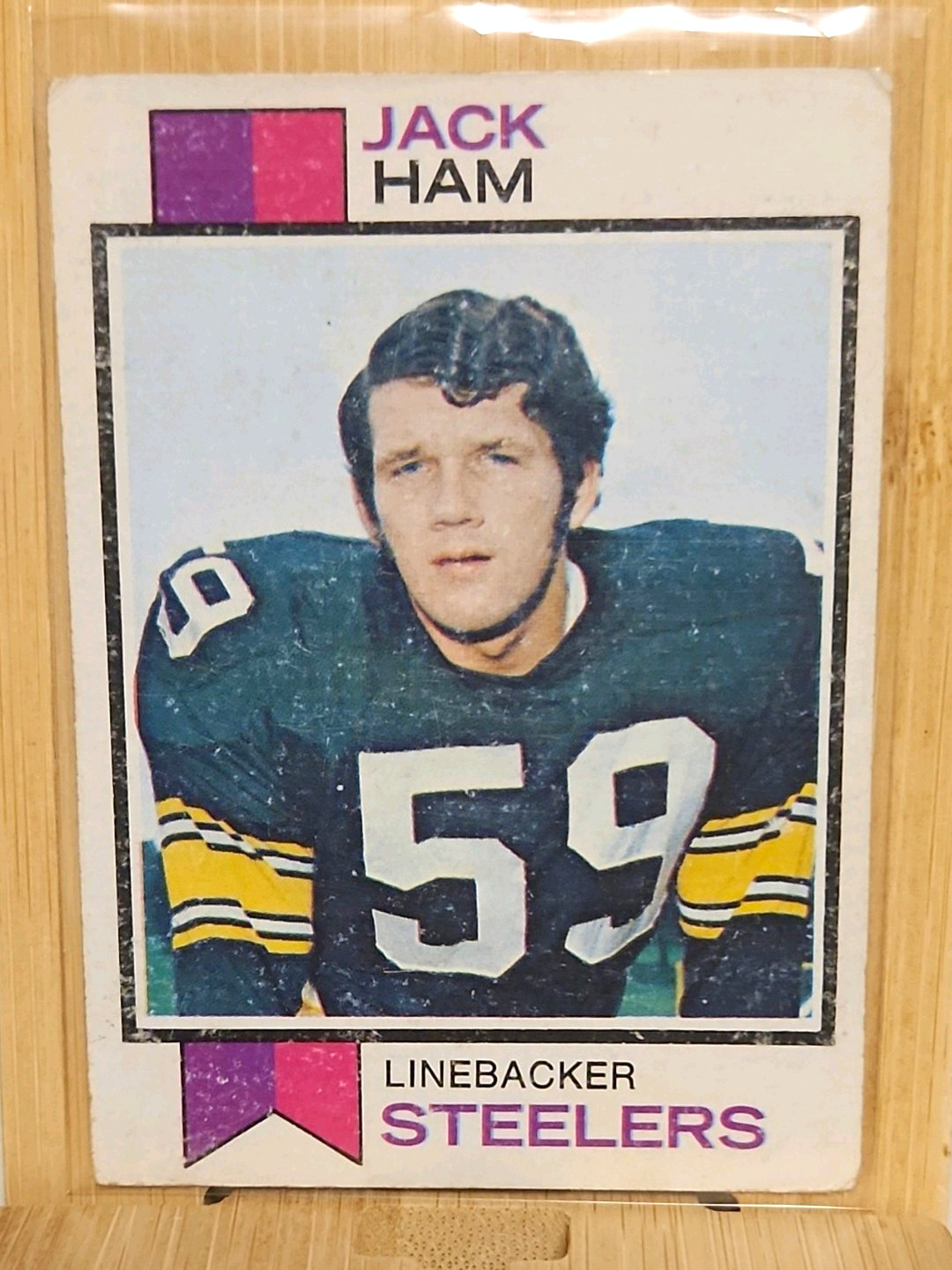 Topps 1973 Topps Jack Ham Rookie #115 Pittsburgh Steelers Football Card