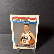 1991-92 NBA Hoops Chris Mullin USA Basketball Team Base Set #581