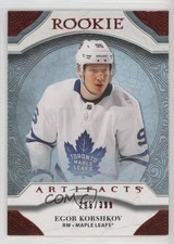 2020-21 Upper Deck Artifacts Rookies Ruby 295/399 Egor Korshkov #168 03uh