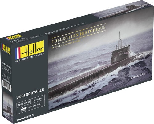 Heller 81075 - 1:400 Submarine S/M Redoutable - New