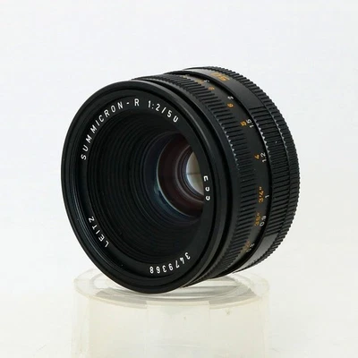 Leica Summicron-R Objectif Standard 50mm f/2 Manuel R Mount Noir MF - Photo 1/4