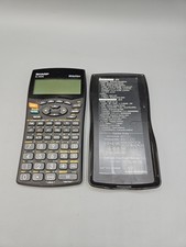 Sharp EL-W535 WriteView Scientific Calculator Algebra Engineering with Case