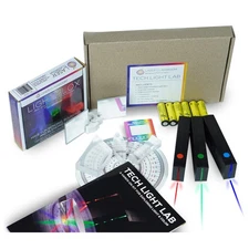 Tech Light Lab LED Optics Kit - LED Color Mixing Educational Kit for Grades 2...
