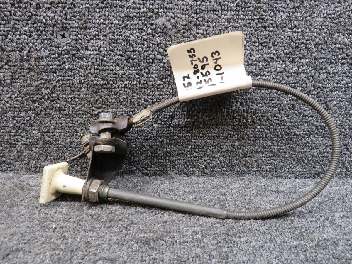 S1517-14 Cessna 152 Fuel Strainer Drain Control Assembly (Length