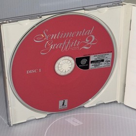 Sentimental Graffiti  1 ＆ 2 SEGA SATURN Dreamcast w/spine Japan Game Lot of 2