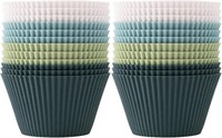 Lesipee Cupcake-Formen, Muffinformen Aus Silikon Backform Standard