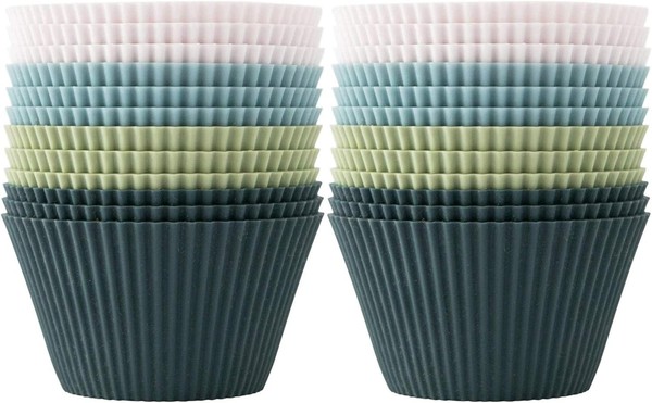Lesipee Cupcake-Formen, Muffinformen Aus Silikon Backform Standard-image