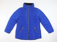 Wattierte Damenjacke Größe 16 Römerblau UK